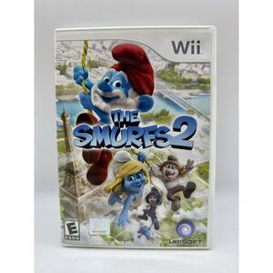 The Smurfs 2 (Nintendo Wii, 2013) Game Case And‎ Manual Tested